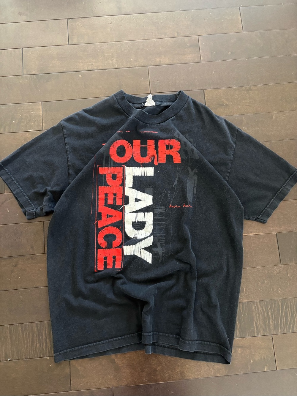 Y2K Our Lady Peace' Graphic Tee - Men's Casual Shirt band tee